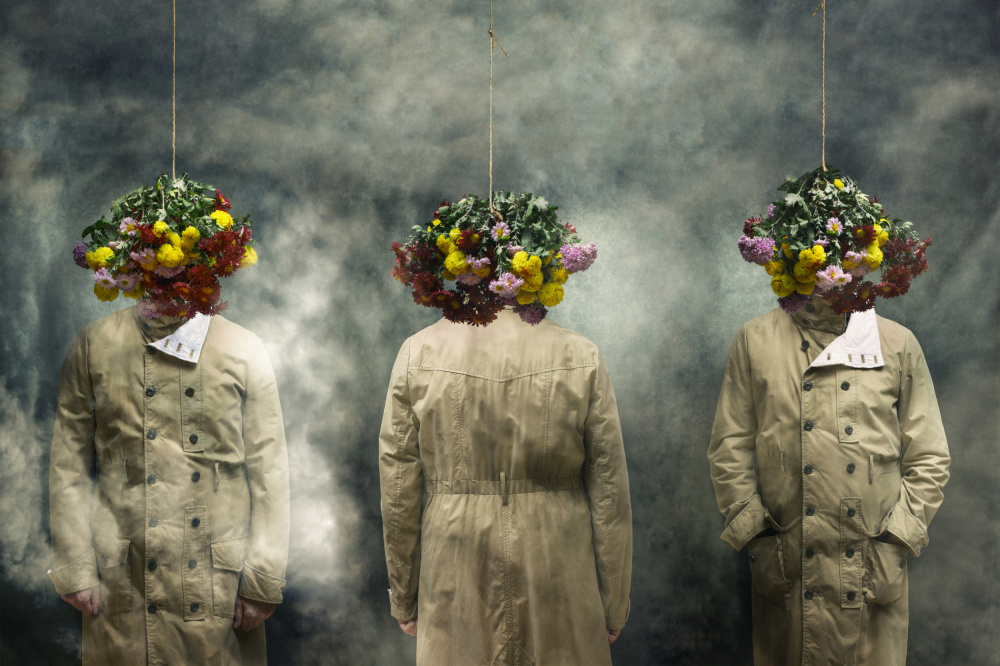 Surreal Floral Head Figures by Brig Barkow — canvas wall art