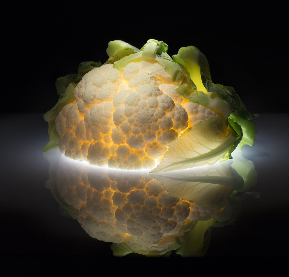Cauliflower by Wieteke de Kogel — canvas wall art