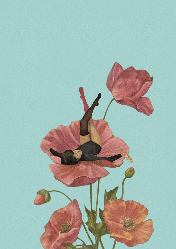 Colourful Dreamer by Maarten Léon — canvas wall art