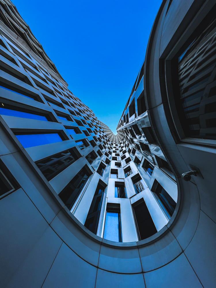 Sleek Urban Geometry by Dmitrii Rabeev — canvas wall art