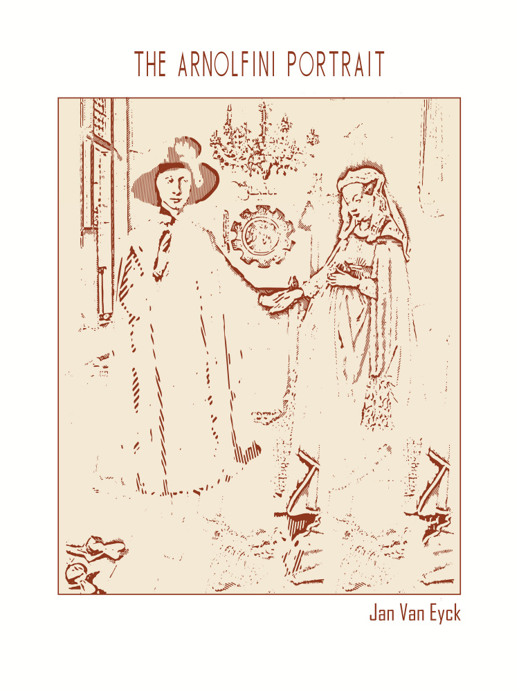 Renaissance Couple Portrait by Doa Project — canvas wall art