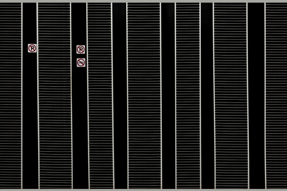 Aerial Parking Lot by Jan Niezen — canvas wall art