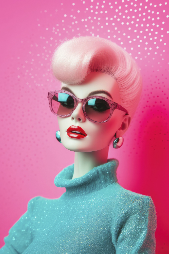 Retro Glamour Shine by Treechild — canvas wall art