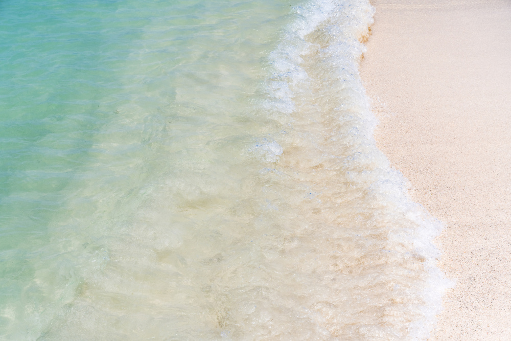 Gentle Aqua Wash by Photolovers — canvas wall art
