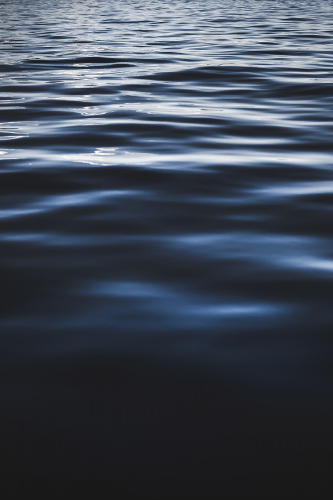Tranquil Blue Ripples by Tim Mossholder — canvas wall art