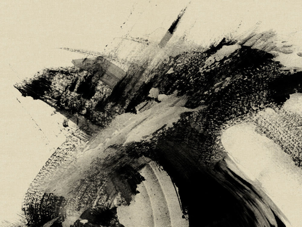 Bold Abstract Strokes by Dan Hobday — canvas wall art