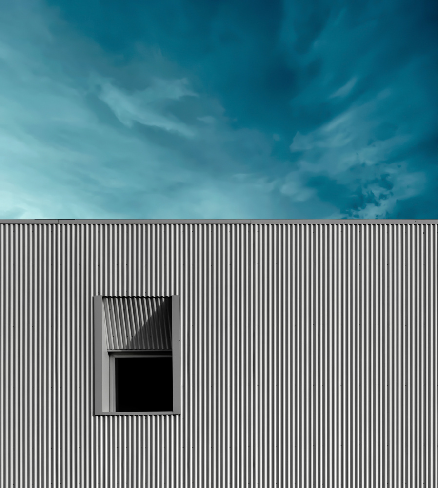 Open Window Blue Sky by Alfonso Novillo — canvas wall art