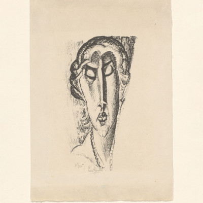 Portret Van Een Onbekende Vrouw