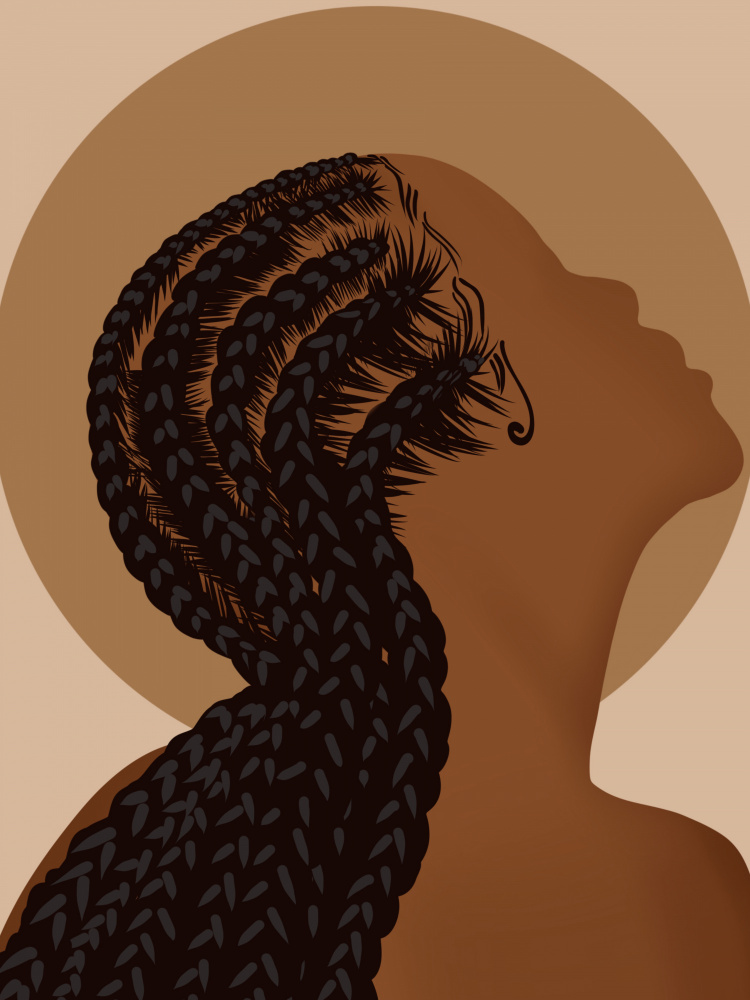 You Are Strong by Carelle N'guessan — canvas wall art