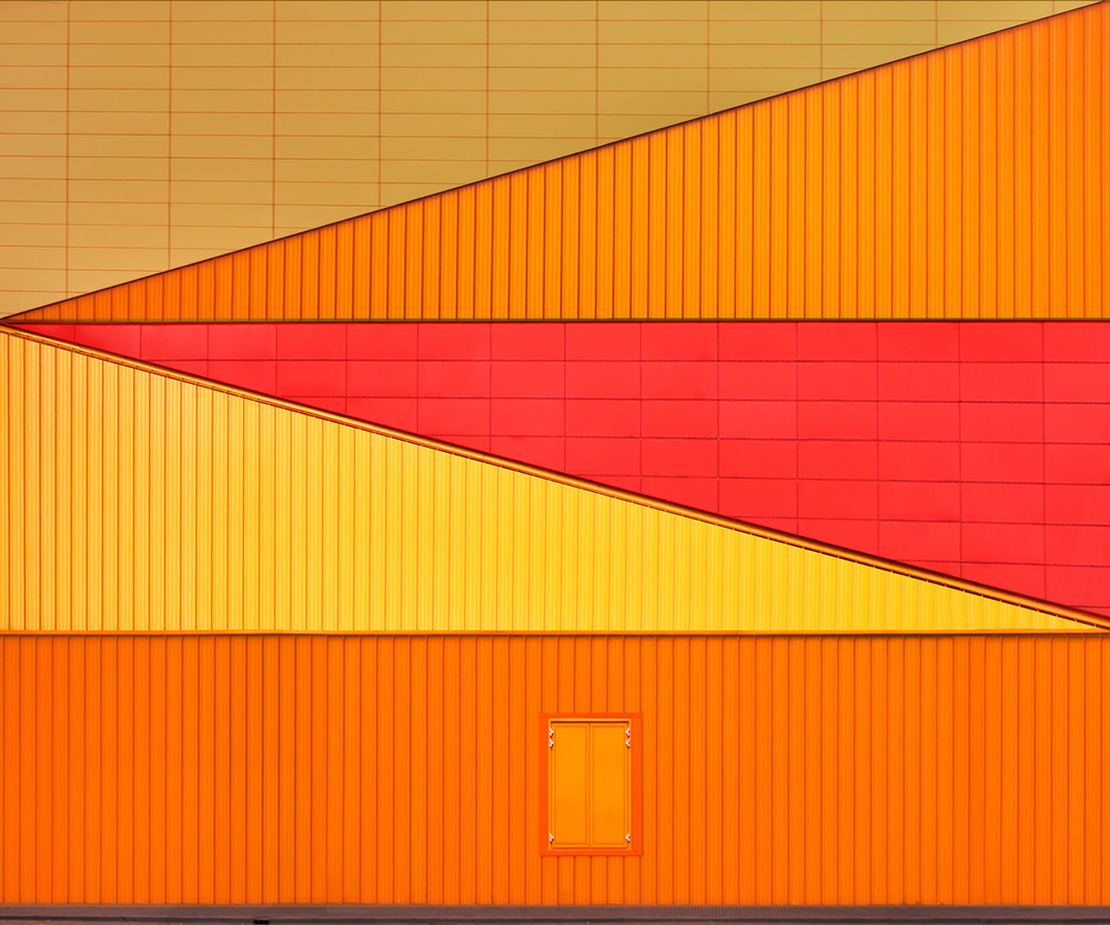 Abstract Geometric Wall by Theo Luycx — canvas wall art