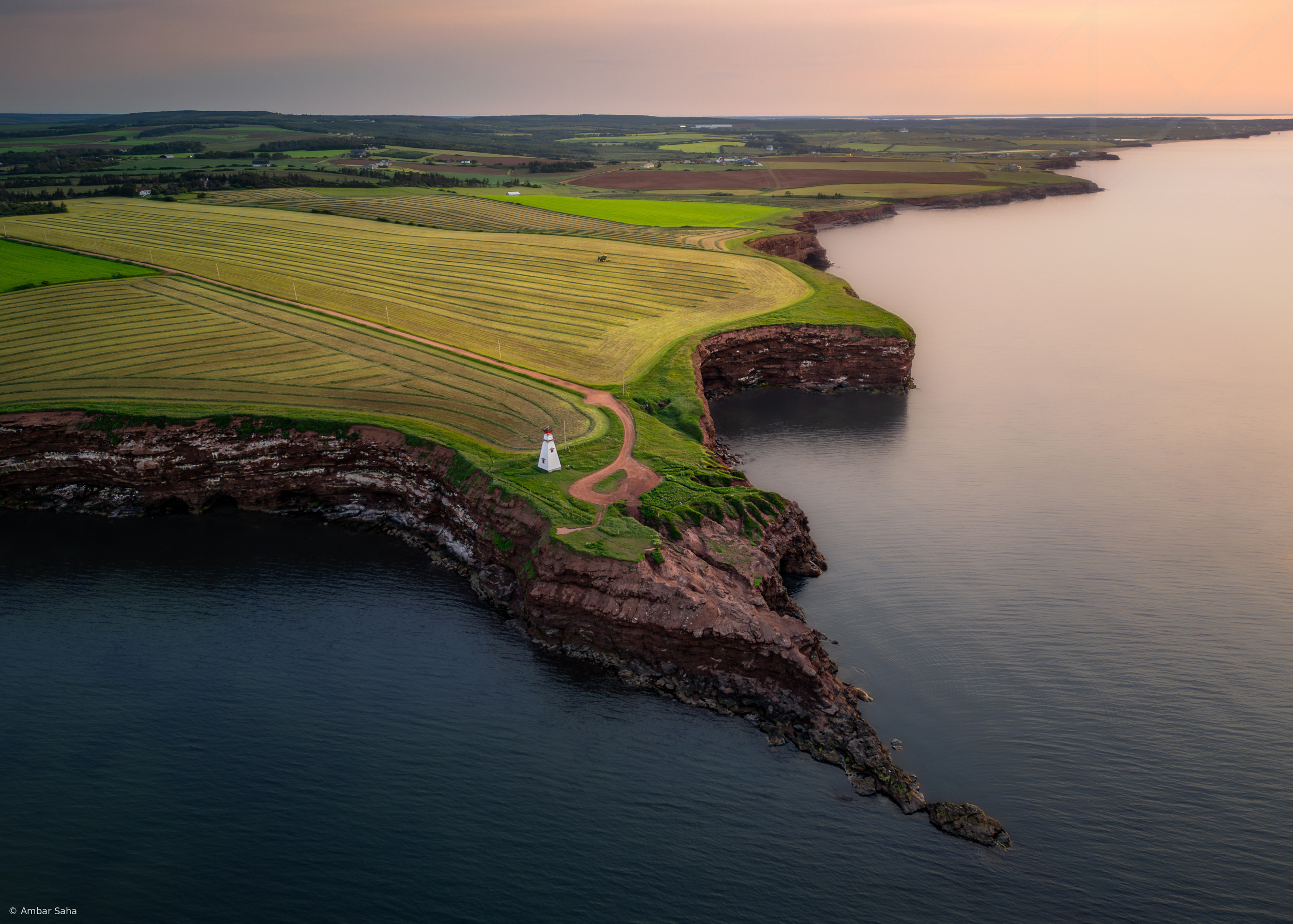 Cape Tryon from Above