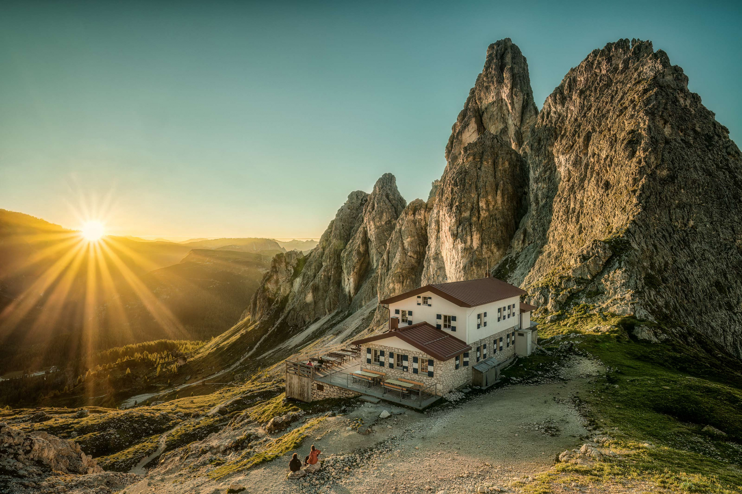Tramonto alle tre cime