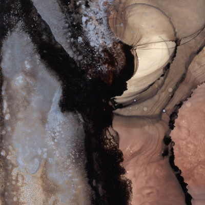 Organic Shapes with Earthy Tones