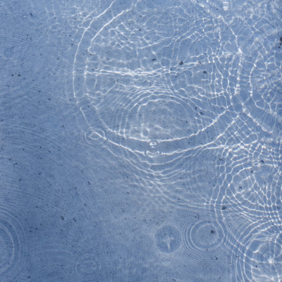 Calm Blue Water Ripples