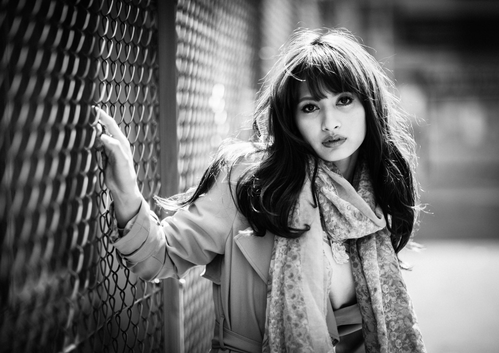 Pensive Urban Gaze by TORU MATSUNAGA — canvas wall art