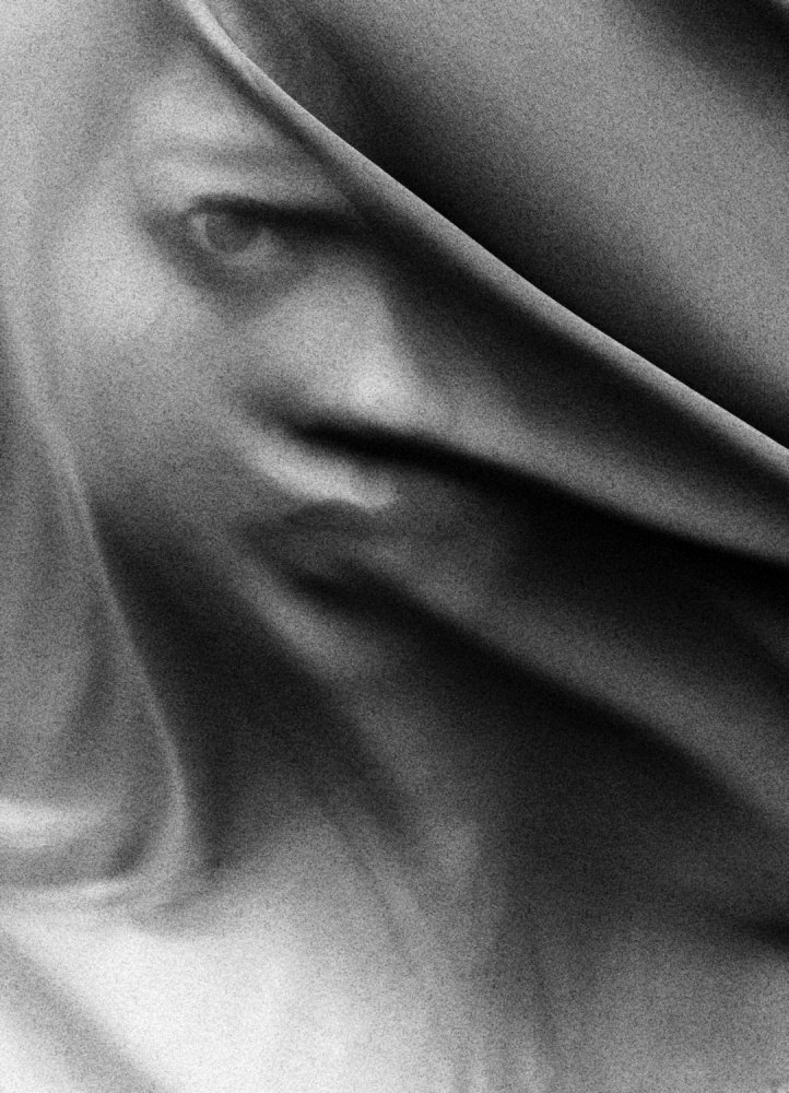 Veiled Portrait by bonifasius wahyu adi f — canvas wall art