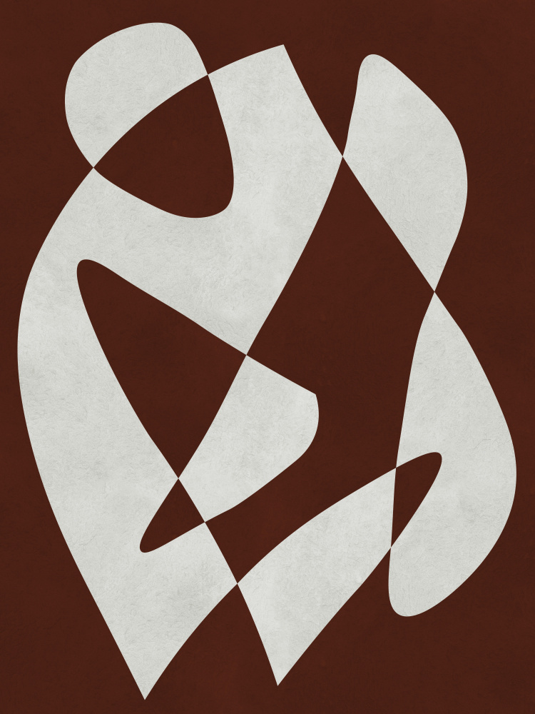 Fluid Interlocking Shapes by Vitor Costa — canvas wall art