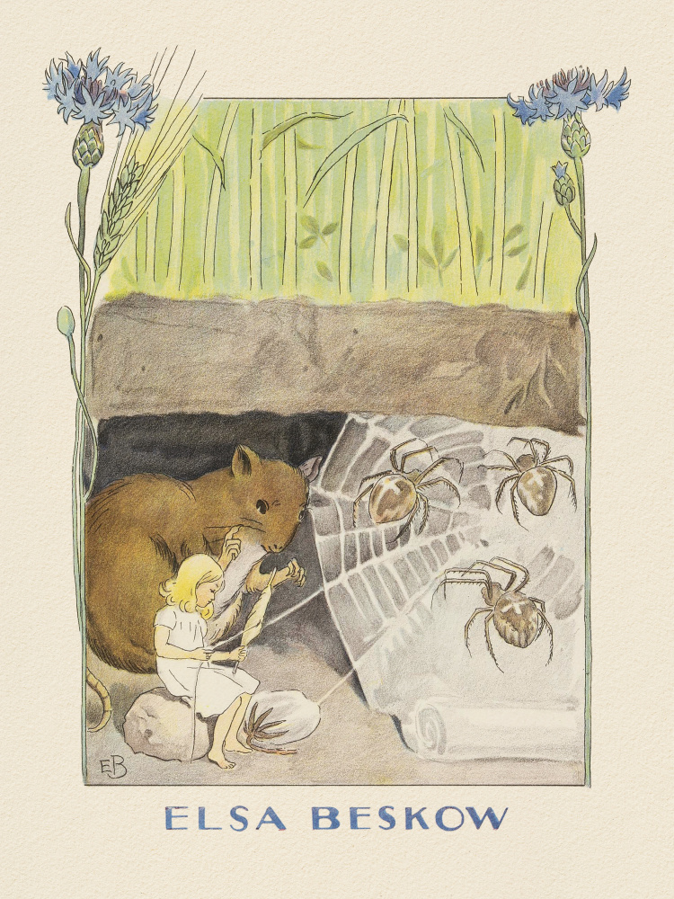 Tummelisa Underjord by Elsa Beskow &amp; Hc Andersen — canvas wall art
