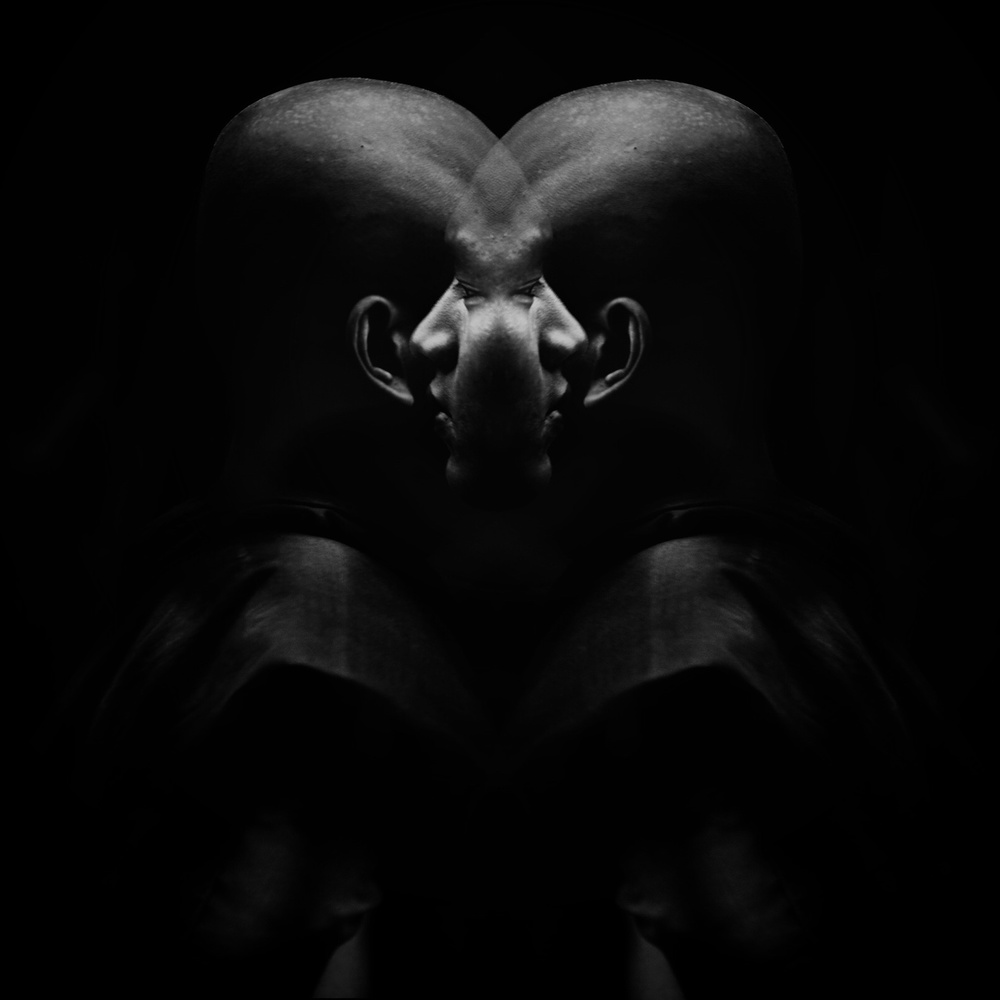 Dark Surreal Portrait by txules — canvas wall art