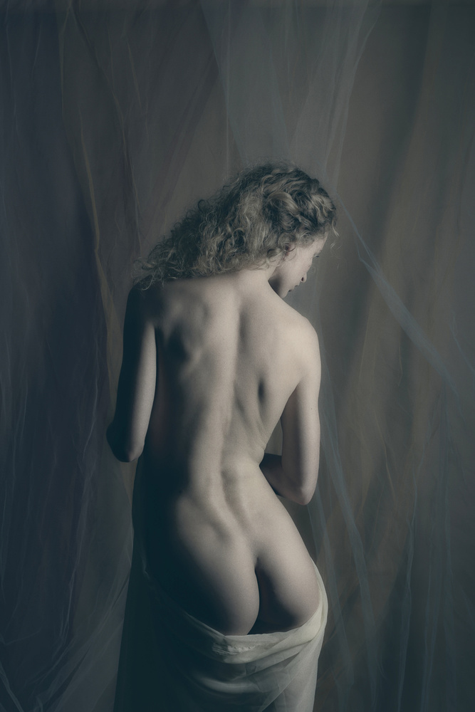 Ethereal Nude Form by Malvin Jan Dyb — canvas wall art
