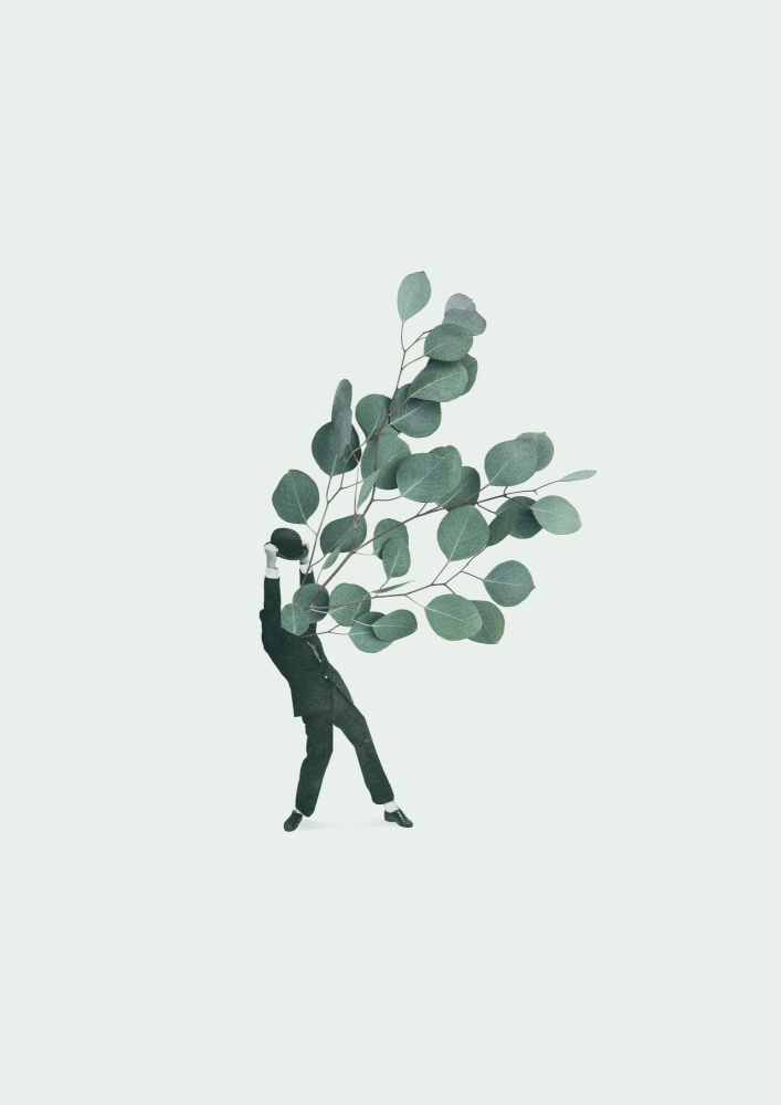 The extravert by Maarten Léon — canvas wall art