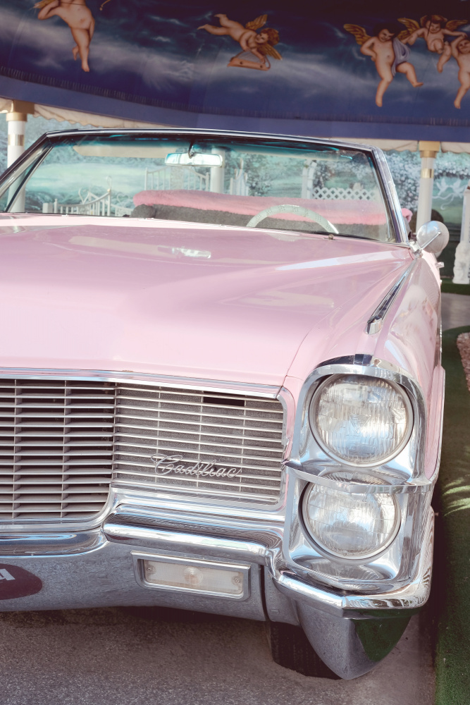 Pink Cadillac Dream by Old Artists Studio III — canvas wall art