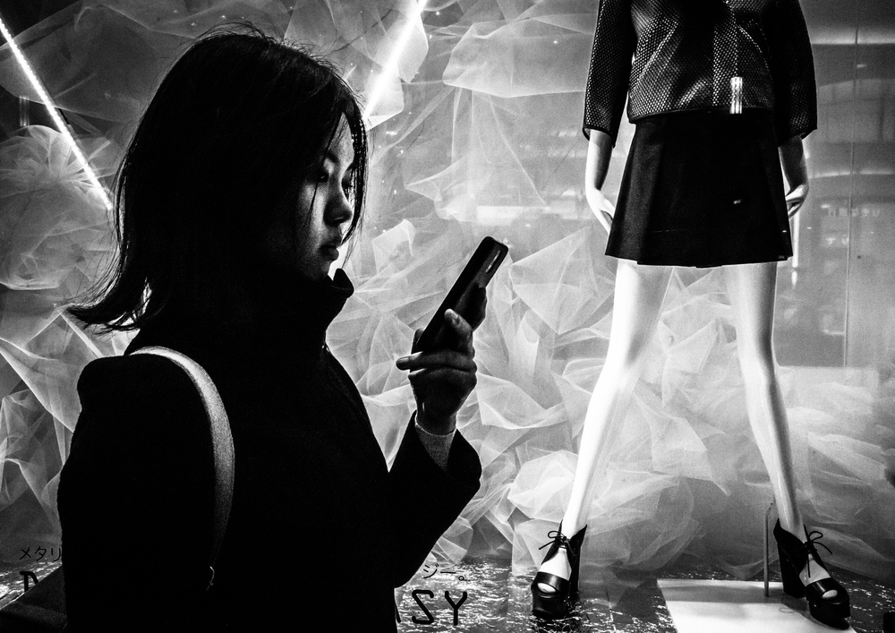 Urban Fashion Gaze by TORU MATSUNAGA — canvas wall art