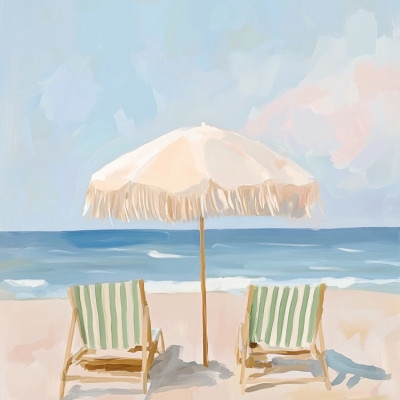 Serene Beach Day
