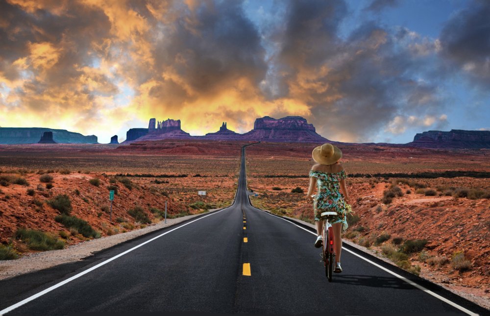 Open Road Journey by Pierre Bacus — canvas wall art