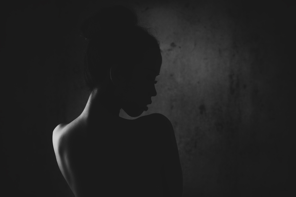 Contemplative Female Form by Arief Putranto — canvas wall art