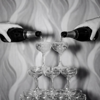 Champagne Celebration Tower
