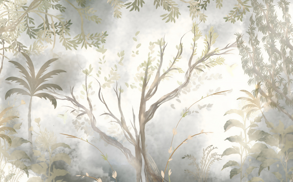 Misty Forest Dream by Josie George — canvas wall art