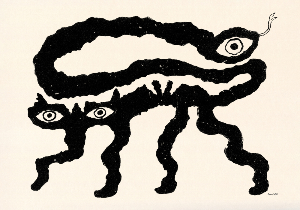 I Am Animals by EDEN KALIF — canvas wall art