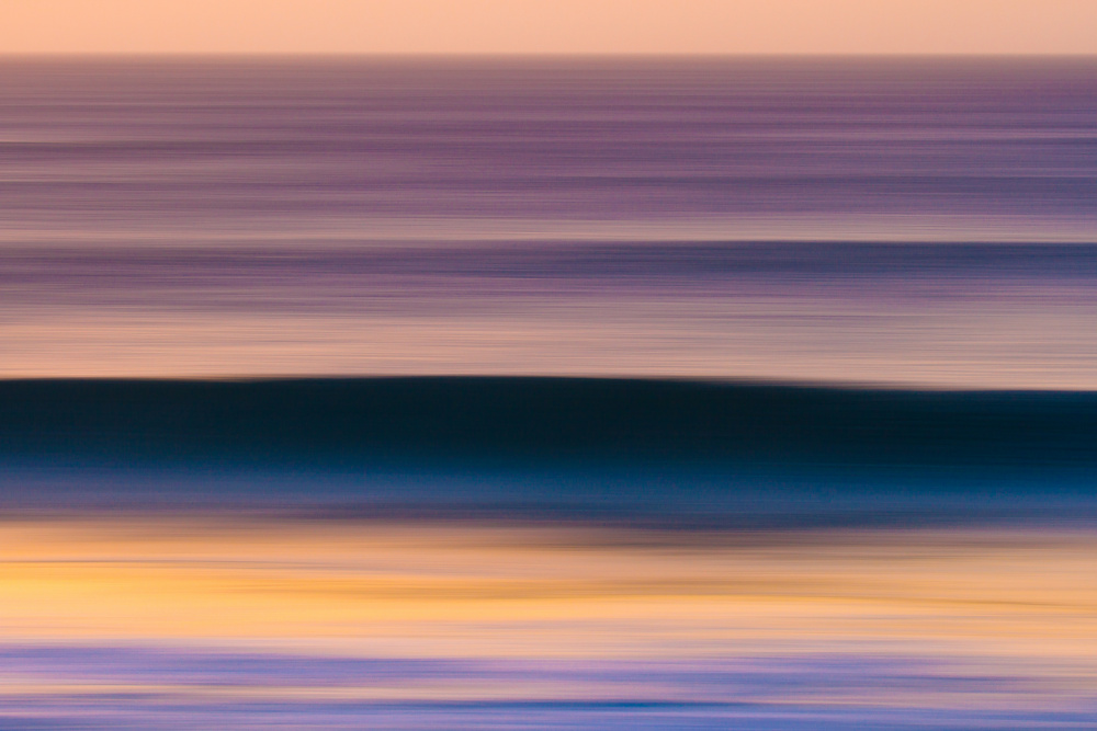 Abstract Ocean Horizon by Anthony Fox — canvas wall art