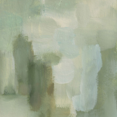 Serene Green Abstract