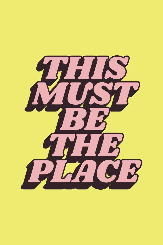 This Must Be The Place by Brett Wilson — canvas wall art