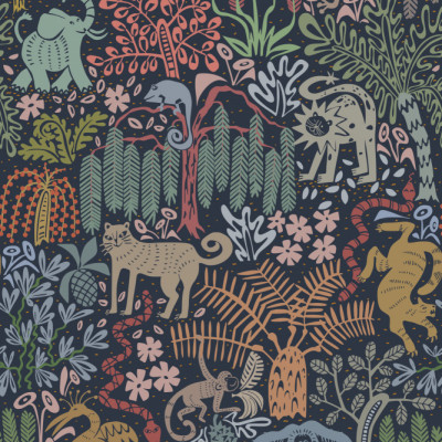 Colorful Jungle Wildlife