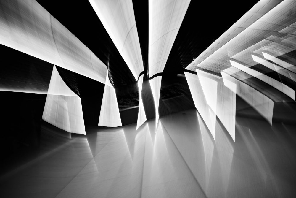 Dynamic Light Reflections by Joshua Raif — canvas wall art