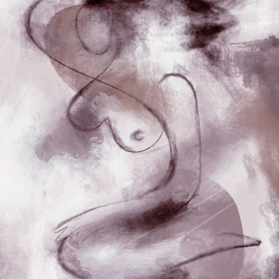 Thoughtful Feminine Form
