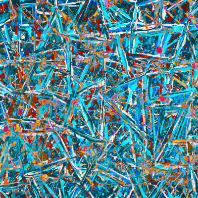Shattered Blue Energy