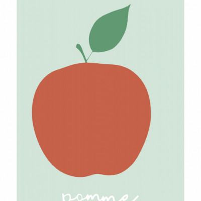La Pomme (Muted Red)