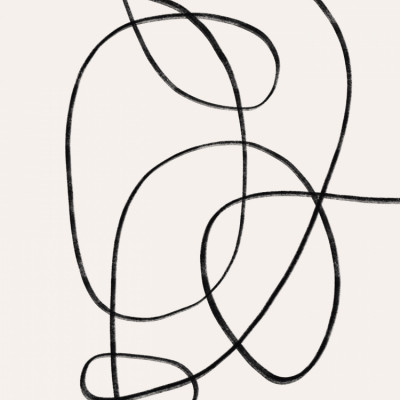 Minimalist line composition 03