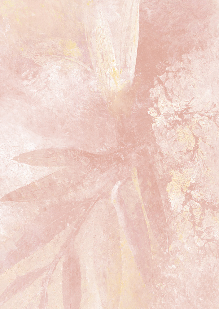 Ethereal Blush Flow by Rosana Laiz Blursbyai — canvas wall art