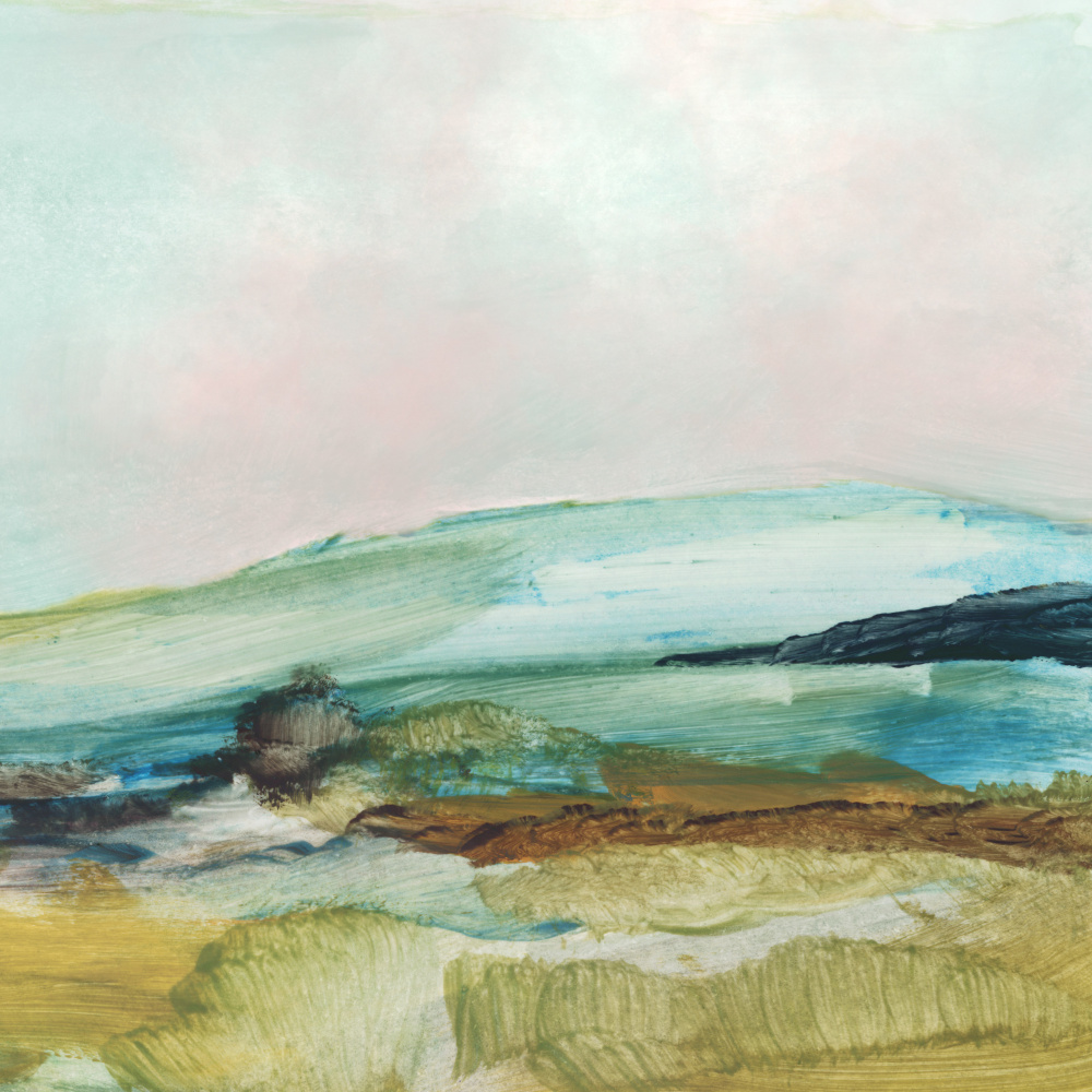 Country Hills 2 by Dan Hobday — canvas wall art