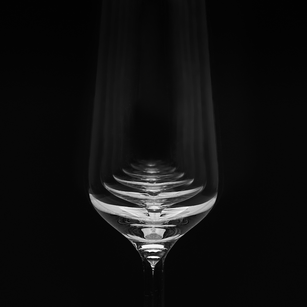 Elegant Glass Reflections by Denis — canvas wall art