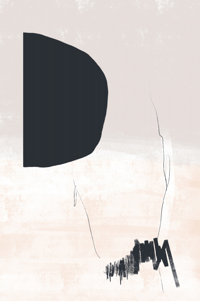 Whispering Shapes by uplusmestudio — canvas wall art