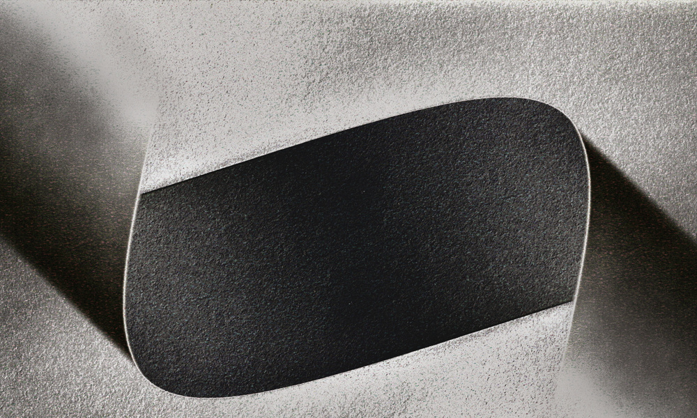 Curled Gray Shadow by Jutta Kerber — canvas wall art