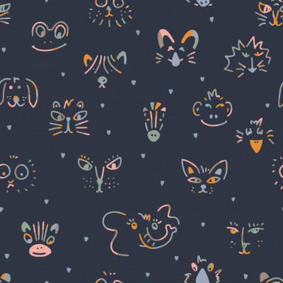 Whimsical Animal Pattern
