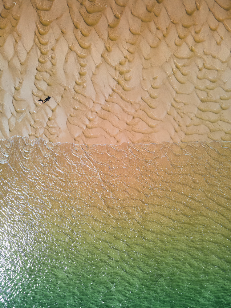 04 Sand Pattern Ii by Anna Kirchner — canvas wall art
