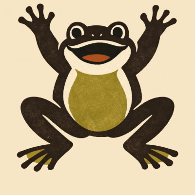 Happy Frog Red Dot